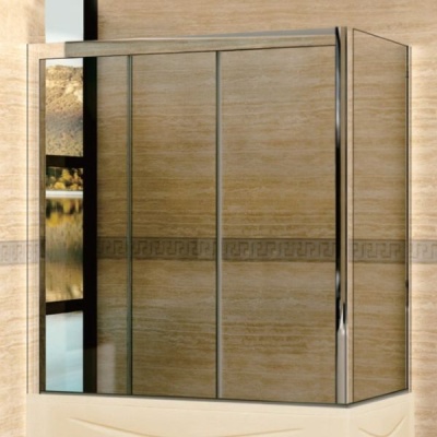 Шторка на ванну раздвижная RGW Серия Screens SC-81 стекло прозрачное