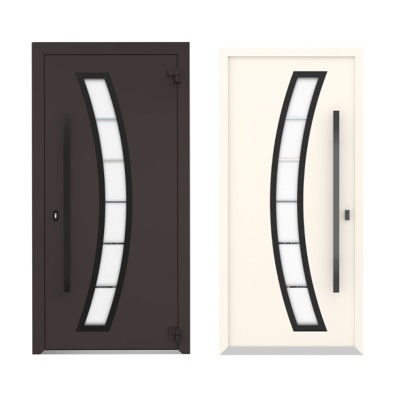 Дверь входная металлическая МетаЛюкс Boston AG 6033. Фото в интернет-магазине Большой