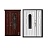 Дверь входная металлическая МетаЛюкс  ArtWood СМ1860/5 Е2. Фото в интернет-магазине Большой