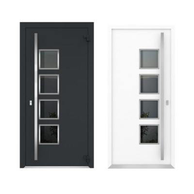 Дверь входная металлическая МетаЛюкс Boston AG 6048. Фото в интернет-магазине Большой