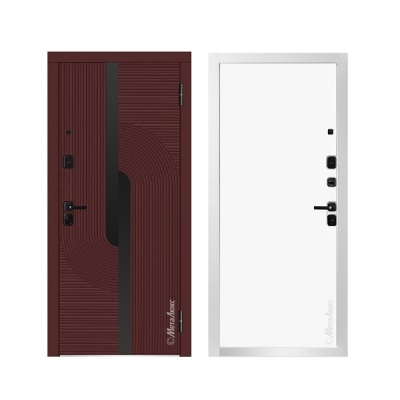 Дверь входная металлическая МетаЛюкс Milano М 1134/14Е. Фото в интернет-магазине Большой