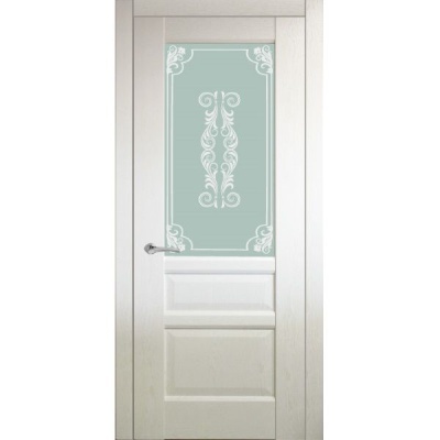 Дверь межкомнатная остекленная. Модель Венеция-1. Фото в интернет-магазине Большой