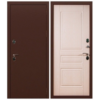 Дверь входная металлическая Бастион СД-18 (терморазрыв) алмон 25. Фото в интернет-магазине Большой