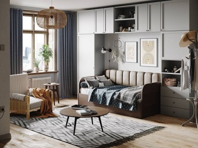 Кровать Wood Home софа. Фото в интернет-магазине Большой