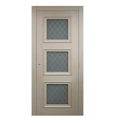 Дверь межкомнатная остекленная. Модель Мадрид 3.. Фото в интернет-магазине Большой