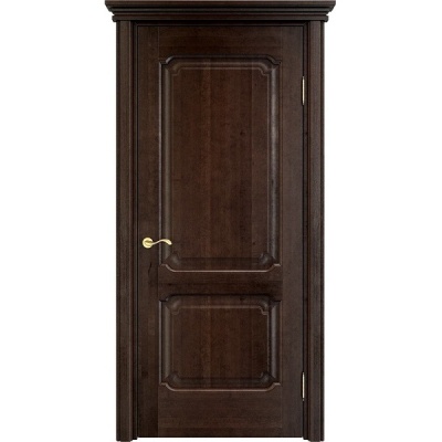 Дверь межкомнатная. Модель ОЛ-7/2. Цвет орех окраска 15%. Фото в интернет-магазине Большой