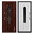 Дверь входная металлическая МетаЛюкс  GrandWood М460/19. Фото в интернет-магазине Большой