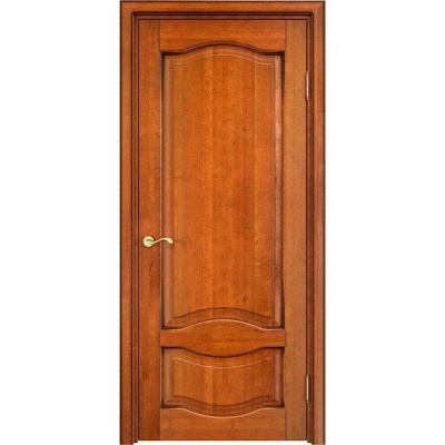 Дверь межкомнатная. Модель ОЛ-33. Цвет медовый+патина орех. Фото в интернет-магазине Большой