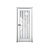 Дверь межкомнатная, остекленная. Коллекция "Никель". Модель "Ni-4". Фото в интернет-магазине Большой