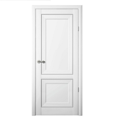 Дверь межкомнатная. Коллекция Империя, модель "Прадо", Vinyl. Цвет белый. Фото в интернет-магазине Большой