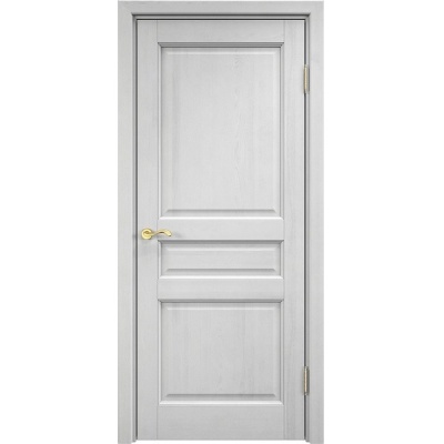Дверь межкомнатная. Модель №5. Белый воск. Фото в интернет-магазине Большой