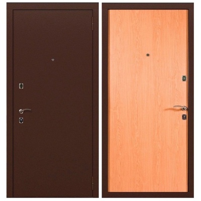 Дверь входная металлическая Бастион СД-1 дуб арден. Фото в интернет-магазине Большой