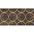 Плитка  настенная Laparet "Crystal"  декор  rasonanse коричневый