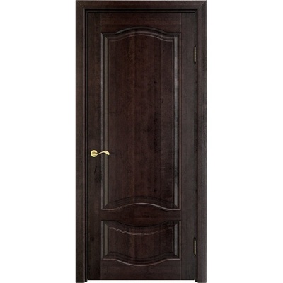 Дверь межкомнатная. Модель ОЛ-33. Цвет венге. Фото в интернет-магазине Большой